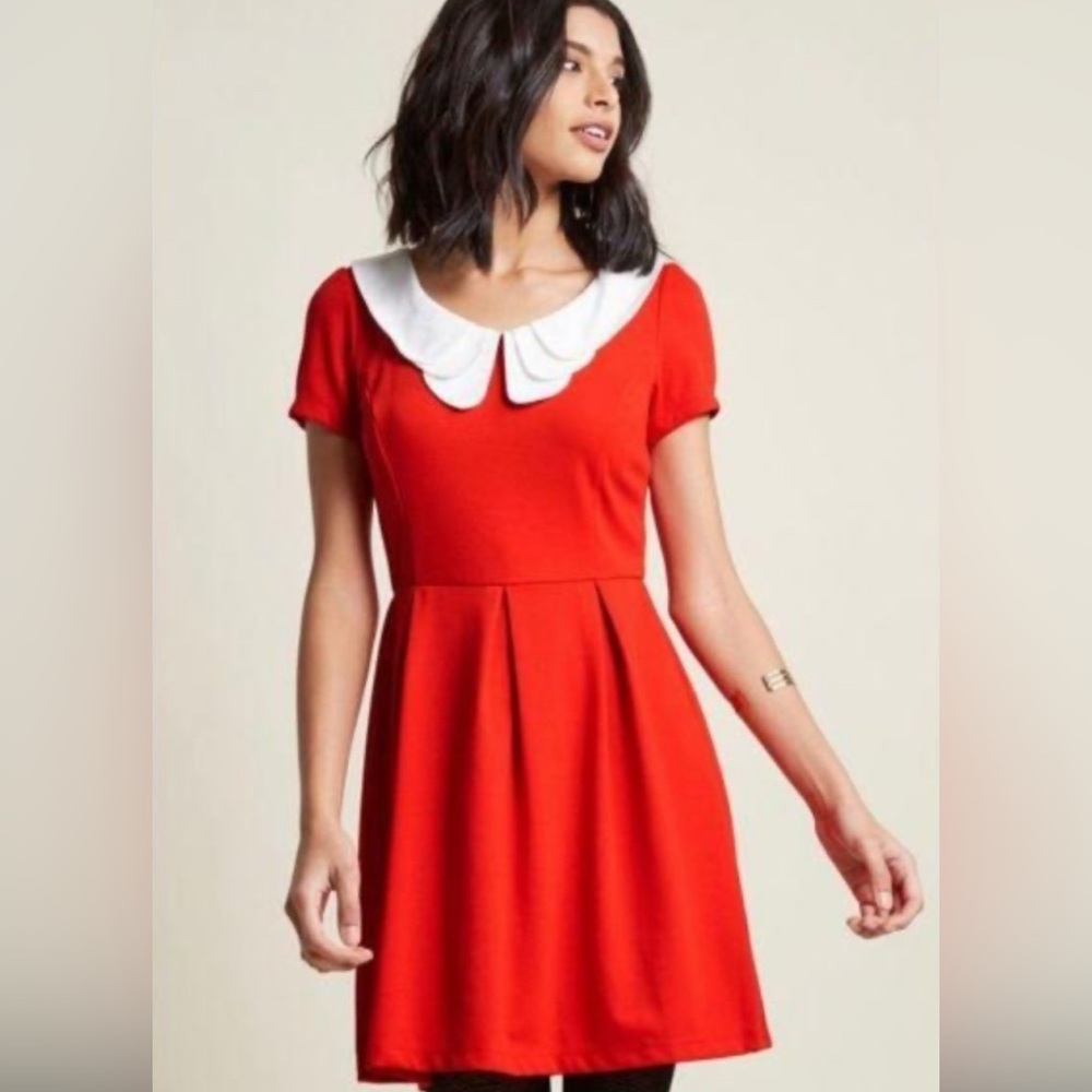 Unique Vintage or Modcloth Sunny Girl babydoll dress XL